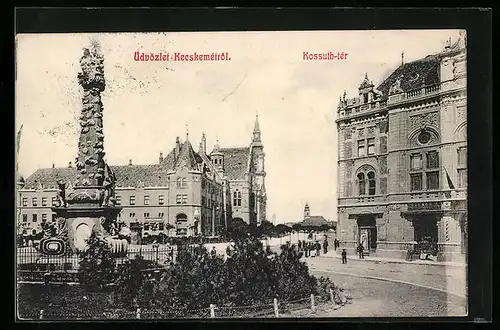 AK Kecskemét, Kossuth-tér