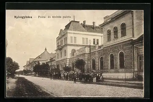 AK Nyiregyháza, Posta- és távirda palota