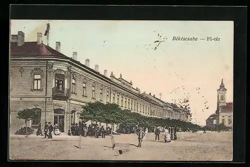 AK Békéscsaba, Fö-tér