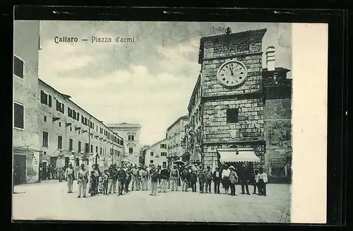 AK Cattaro, Piazza d`armi