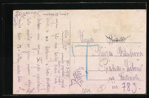 AK Ungvár, Széchenyi-tér a gymnasiummal