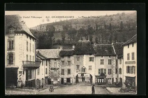 AK Chaudesaigues, La Place du marché