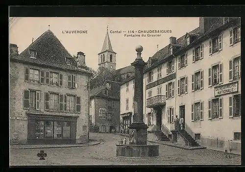 AK Chaudesaigues, Fontaine du Gravier