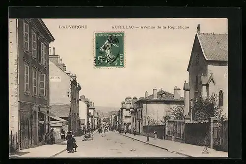 AK Aurillac, Avenue de la République