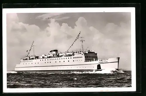 AK Hochsee-Fährschiff Theodor Heuss auf See