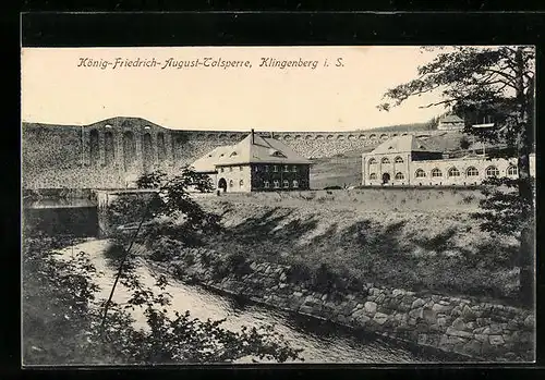 AK Klingenberg i. S., König-Friedrich-August-Talsperre