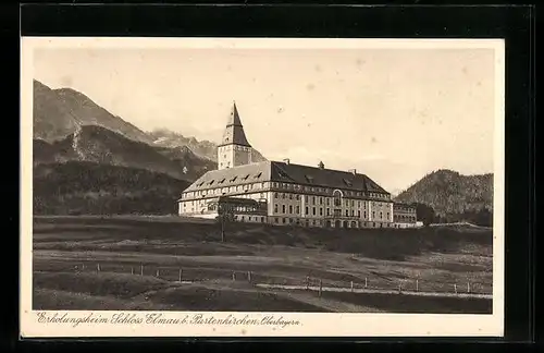 AK Partenkirchen, Erholungsheim Schloss Elmau