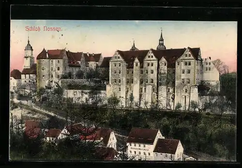 AK Nossen, Blick auf das Schloss