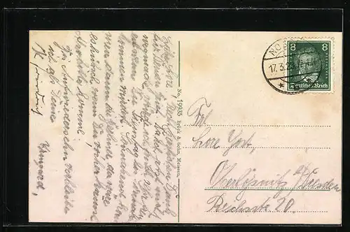 AK Nossen i. Sa., Schloss und Kirche