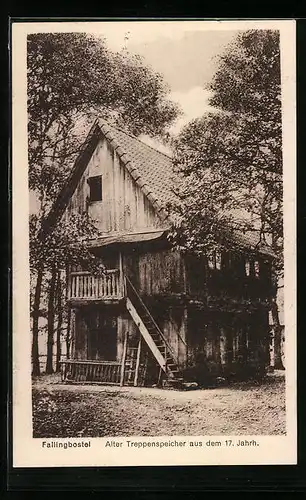 AK Fallingbostel, Treppenspeicher au dem 17. Jahrhundert