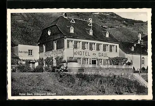 AK Aldegund /Mosel, Hotel Gaul
