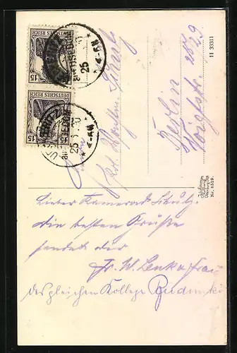 AK Ückeritz a. Usedom, Reetgedecktes Fachwerkhaus