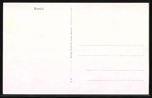 AK Rosstal, Teilansicht des Ortes