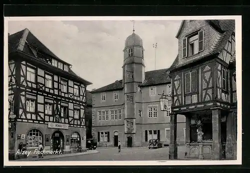 AK Alzey, Partie am Fischmarkt