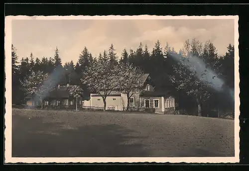 AK Wilthen i. Sa., Gasthaus Waldhaus Jägerhaus, Am Mönchswalderberg