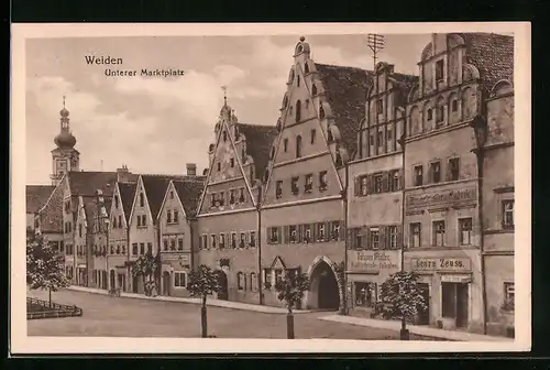 AK Weiden, Unterer Marktplatz