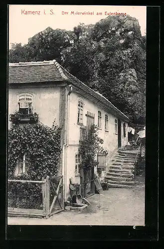AK Kamenz i. S., Der Malerwinkel am Eulenberge