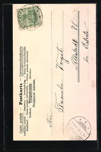 AK Zittau, Gebäudeansicht mit Kutschen