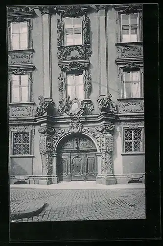 AK Bamberg, Portal vom Prell`schen Haus