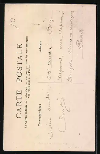 AK Ruffec, Rue du Marché, Vieilles Maisons