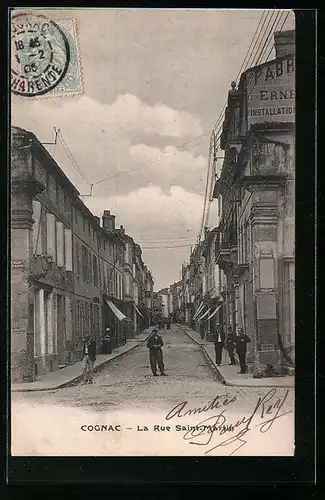 AK Cognac, La Rue Saint-Martin