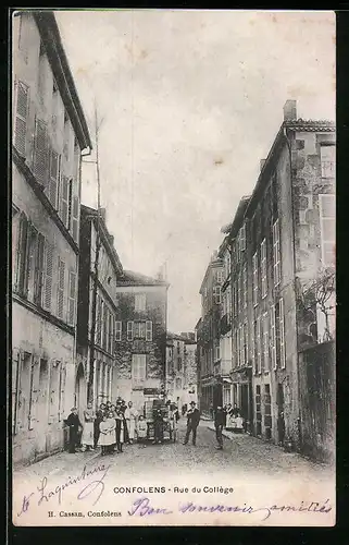 AK Confolens, Rue du Collège