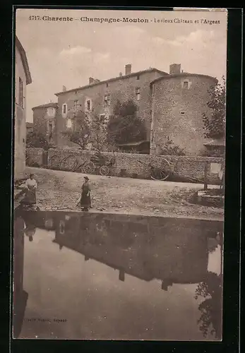 AK Champagne-Mouton, Le vieux Chateau et l`Argent