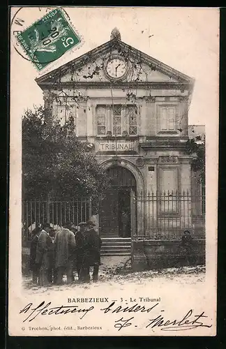 AK Barbezieux, Le Tribunal