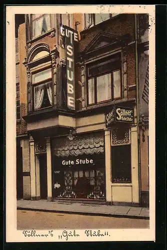 AK Bremen, Gasthaus Gute Stube, Knochenhauerstrasse 12