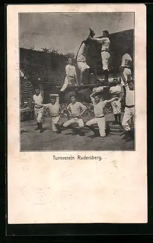 AK Rudersberg, Turnverein bei einer Hebe- und Balancefigur