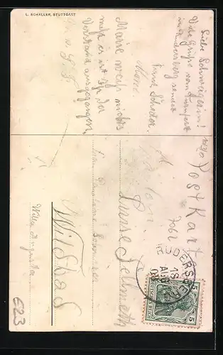 AK Rudersberg, Turnverein bei einer Hebe- und Balancefigur