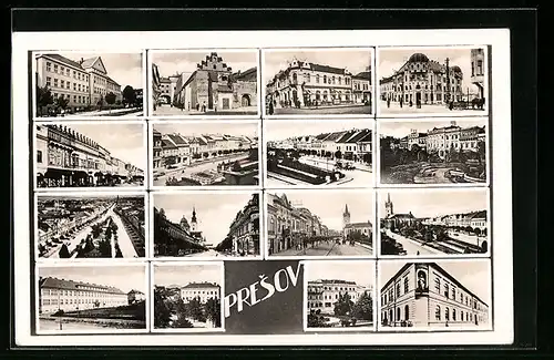 AK Presov, Verschiedene Ortsansichten