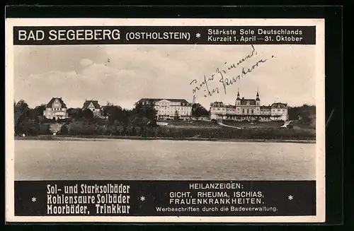 AK Bad Segeberg, Panorama