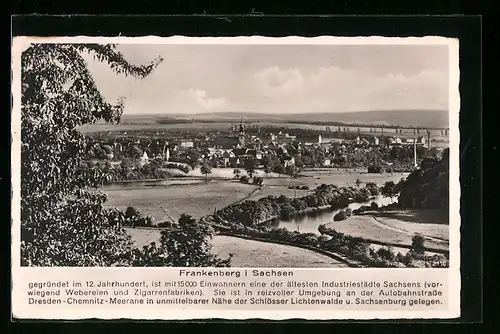 AK Frankenberg / Sa., Gesamtansicht