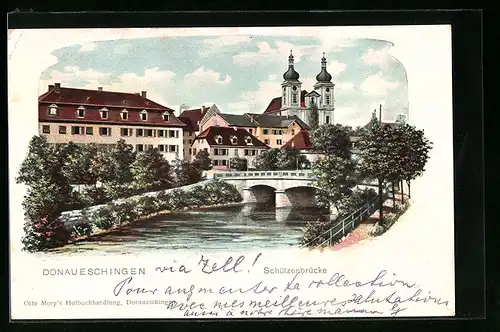 AK Donaueschingen, Schützenbrücke