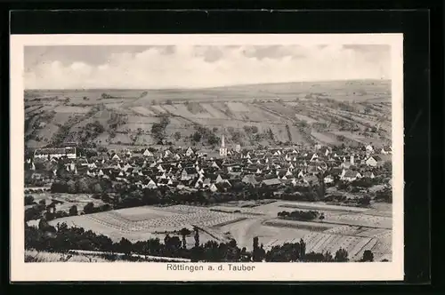 AK Röttingen a. d. Tauber, Gesamtansicht