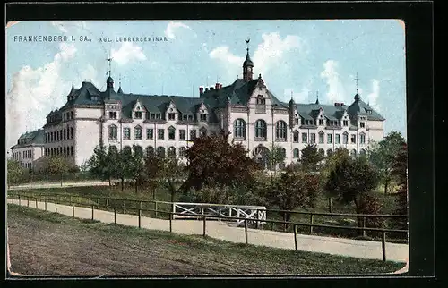 AK Frankenberg i. Sa., Königliches Lehrerseminar