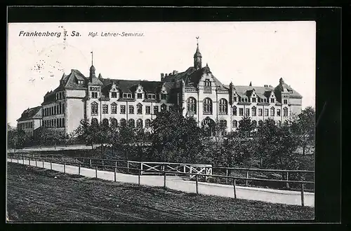 AK Frankenberg i. Sa., Königliches Lehrerseminar
