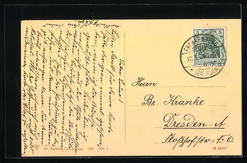 AK Frankenberg i. Sa., Königliches Lehrerseminar