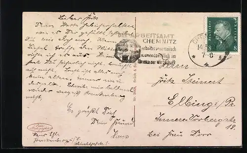 AK Frankenberg i. Sa., Totalansicht