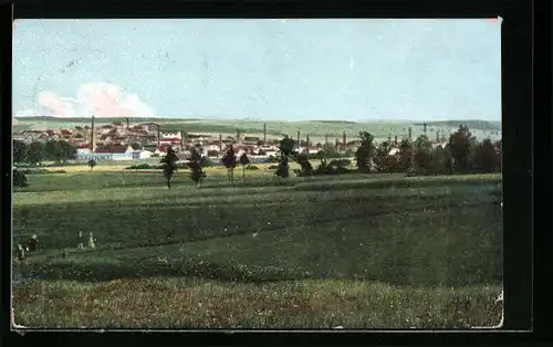 AK Frankenberg / Sa., Totalansicht