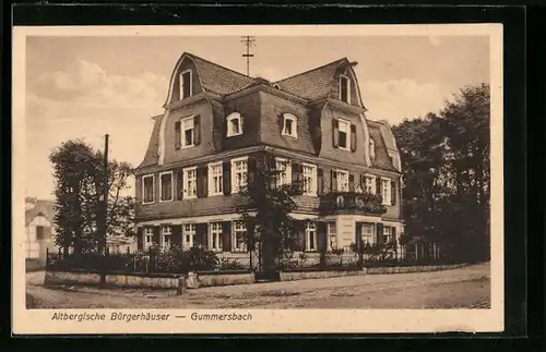 AK Gummersbach, Altbergisches Bürgerhaus