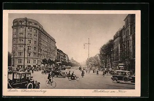 AK Berlin-Charlottenburg, Hochhaus am Knie