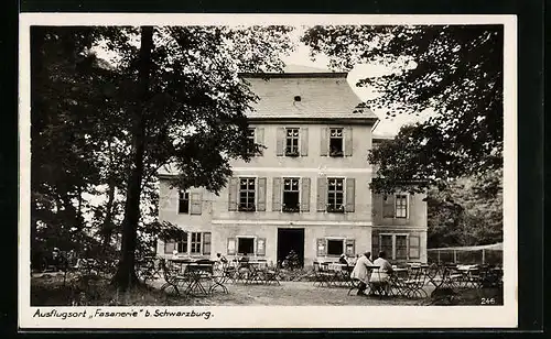 AK Schwarzburg, Gasthaus Fasanerie