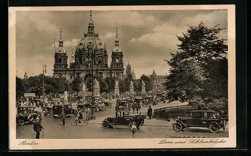 AK Berlin, Dom und Schlossbrücke