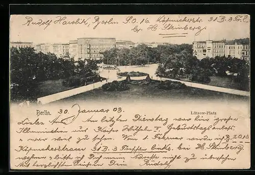 AK Berlin-Tiergarten, Lützow-Platz