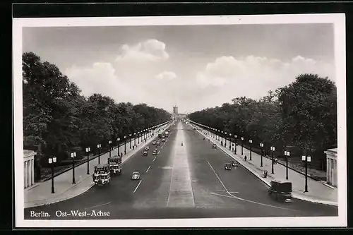 AK Berlin-Tiergarten, Ost-West-Achse