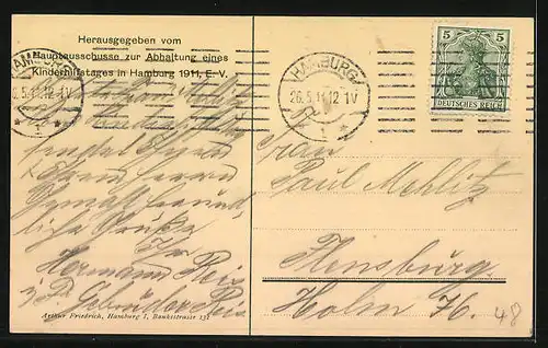 AK Hamburg-Neustadt, Jungfernstieg