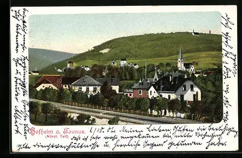 AK Hofheim / Taunus, Ortsansicht, Nördlicher Teil