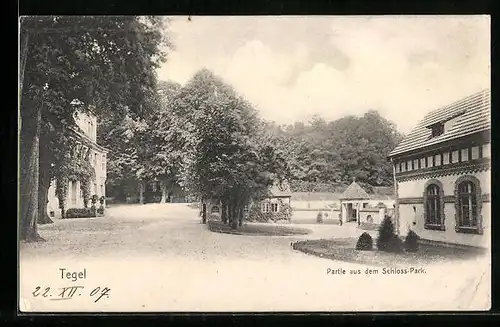 AK Berlin-Tegel, Schlosspark